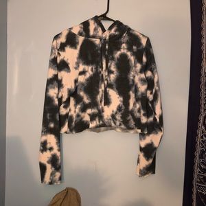 Smoky cropped hoodie